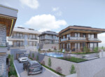 luxury villas for sale 600 m from the beach in Alanya Turkey (3)