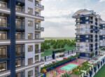 luxury new build apartments for sale in Payallar Konakli Alanya (4)